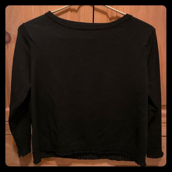 Eileen Fisher Tops - Eileen Fisher Light Viscose Boxy Knit Detail Top L
